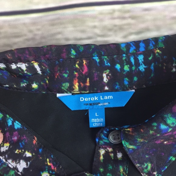 Derek Lam for Design Nation Button Down Blouse - Picture 6 of 8